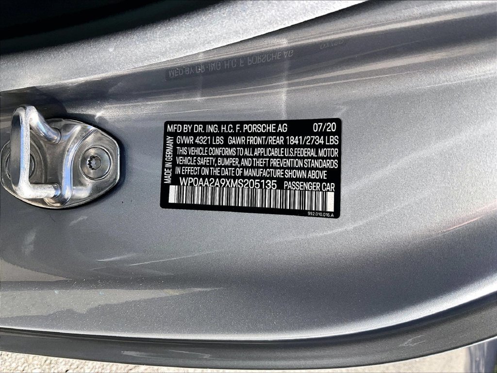 Certified 2021 Porsche 911 Carrera RWD image 34