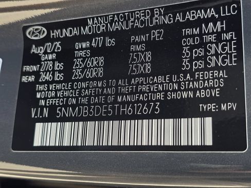 Certified 2026 Hyundai Tucson SEL Plus FWD image 33
