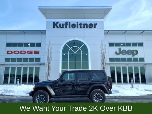 Used 2022 Jeep Wrangler Unlimited Rubicon 4xe w/ Dual Top Group image 1