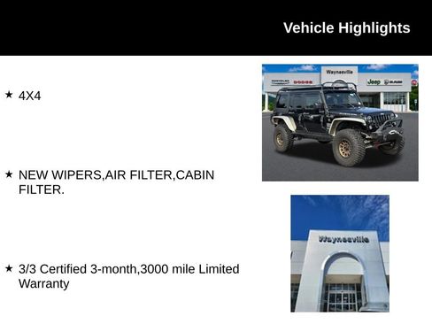 Used 2016 Jeep Wrangler Unlimited Rubicon w/ Dual Top Group AWD/4WD image 2