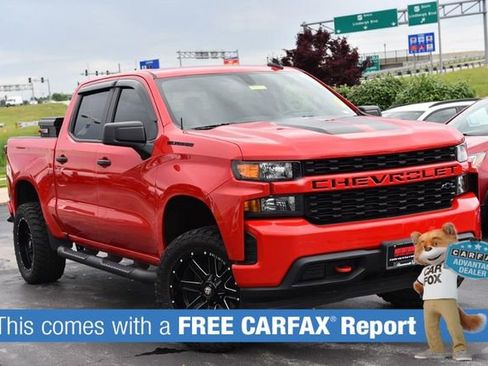 Used 2021 Chevrolet Silverado 1500 Custom w/ Rally Edition AWD/4WD image 2