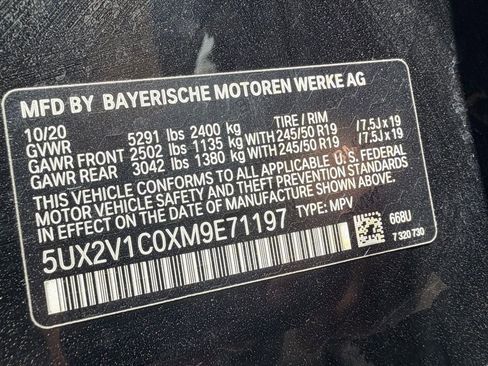 Used 2021 BMW X4 xDrive30i w/ Premium Package AWD/4WD image 11