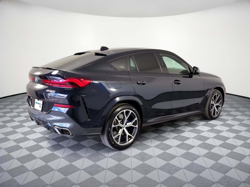 Used 2021 BMW X6 M50i w/ Executive Package AWD/4WD image 9