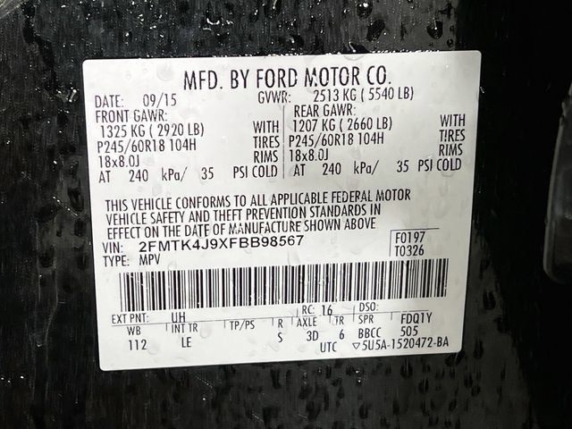 Used 2015 Ford Edge SEL w/ Equipment Group 201A AWD/4WD image 11