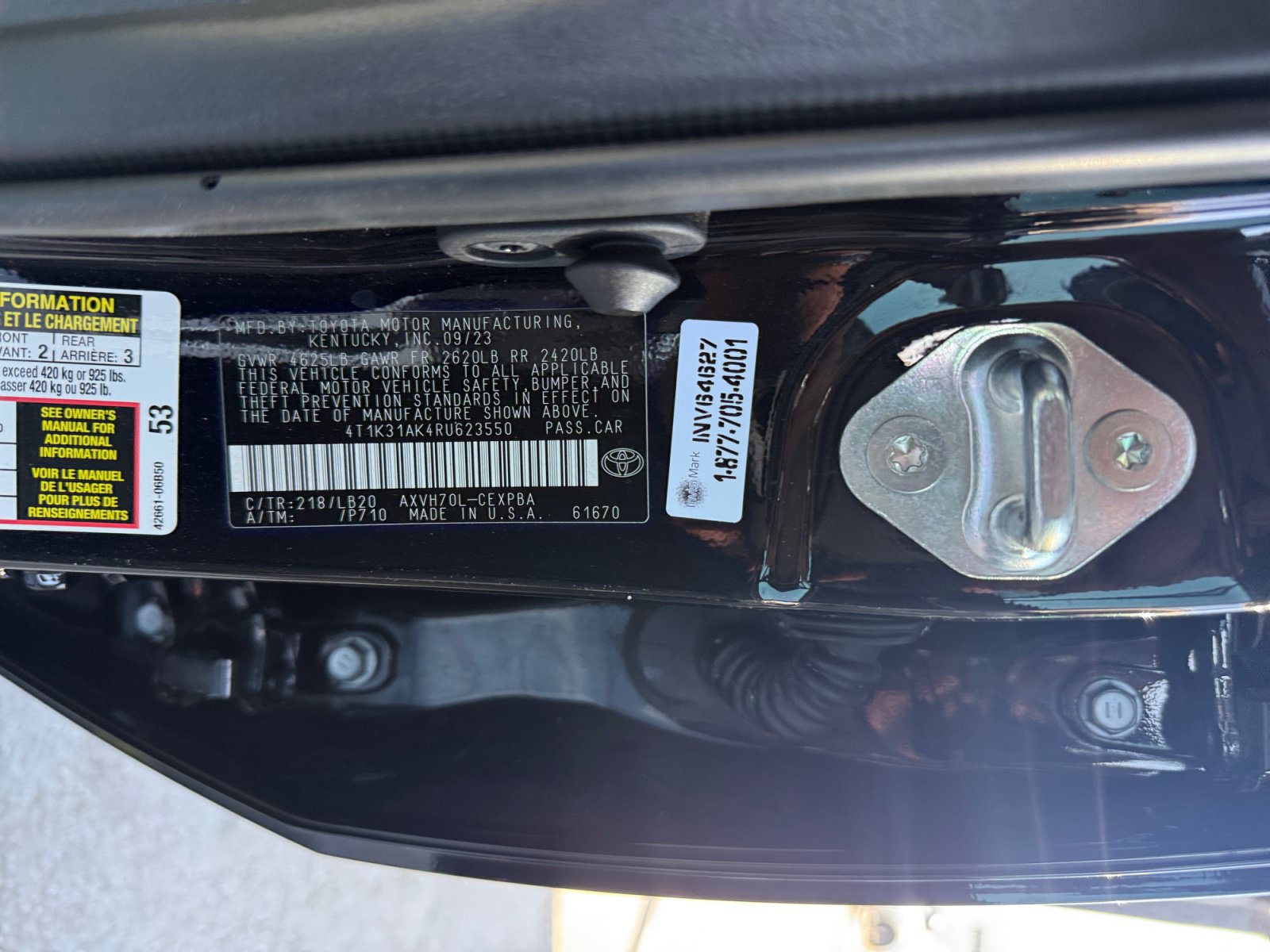 Used 2024 Toyota Camry XSE w/ Cold Weather Package FWD image 23