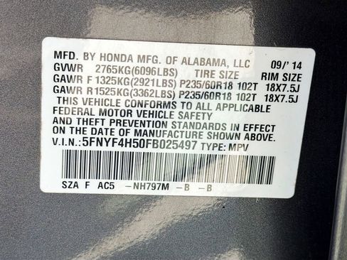 Used 2015 Honda Pilot EX-L image 37