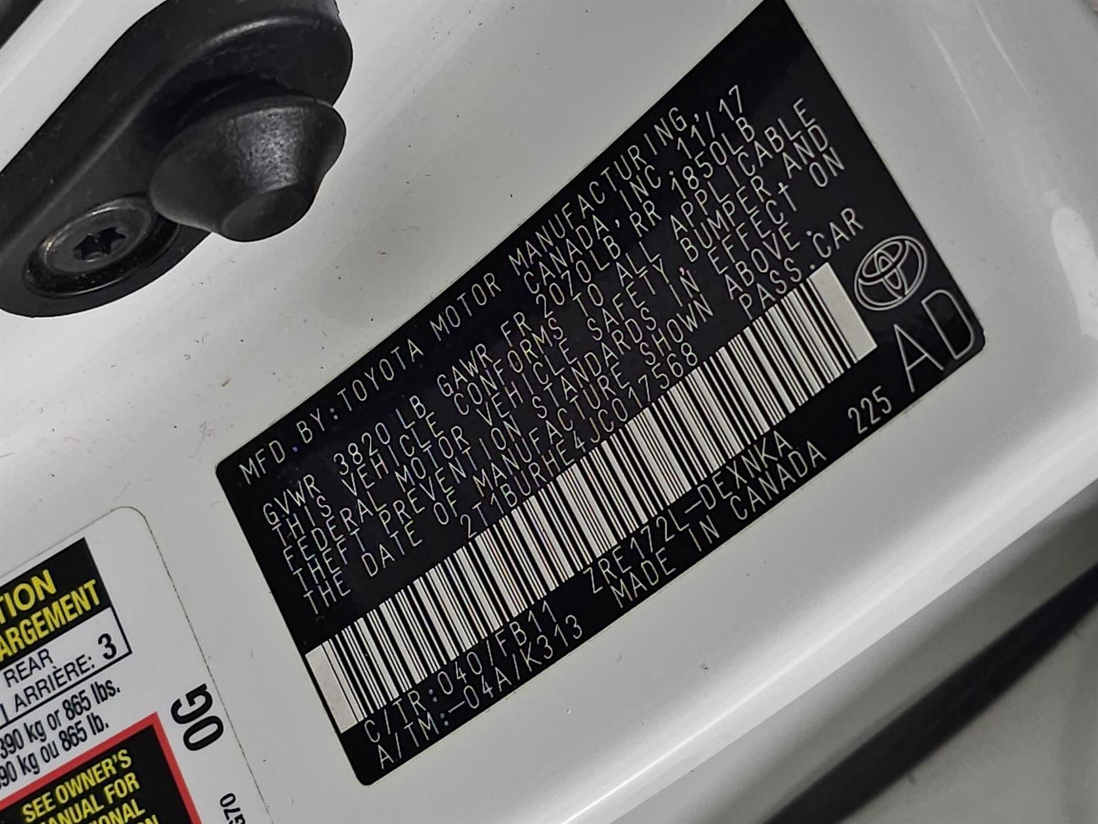 Used 2018 Toyota Corolla LE FWD image 25