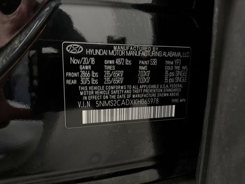 Used 2019 Hyundai Santa Fe SE image 12