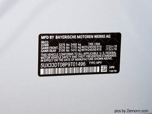 Used 2023 BMW X4 xDrive30i w/ M Sport Package AWD/4WD image 38