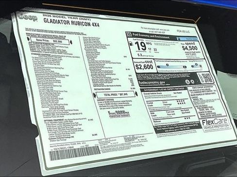 New 2026 Jeep Gladiator Rubicon image 13