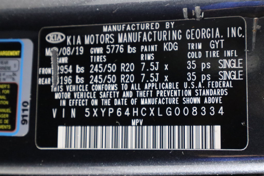 Used 2020 Kia Telluride S FWD image 38