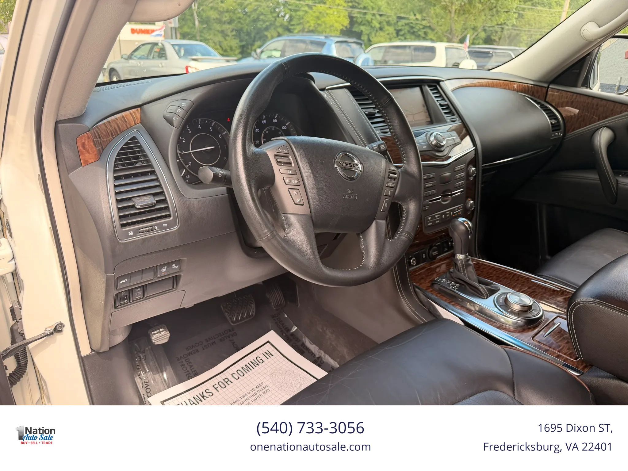 Used 2017 Nissan Armada Platinum w/ Captain Seat Package AWD/4WD image 12