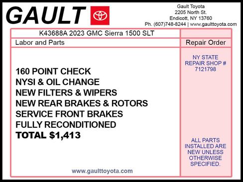 Used 2023 GMC Sierra 1500 SLT image 2