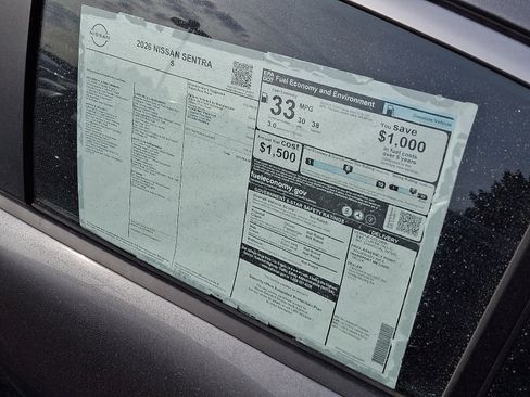 New 2026 Nissan Sentra S w/ S Cold Weather Package image 3