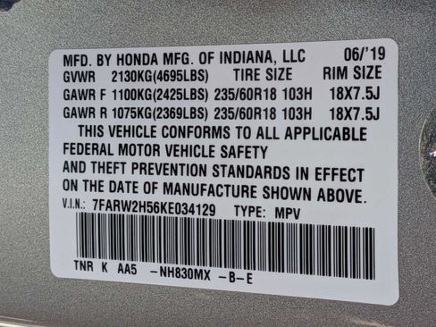Used 2019 Honda CR-V EX image 32