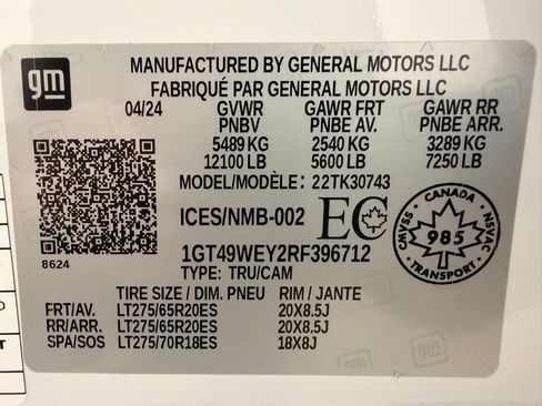 Used 2024 GMC Sierra 3500 Denali w/ Denali Reserve Package image 35