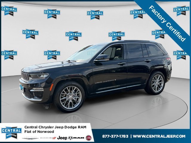 Certified 2022 Jeep Grand Cherokee Summit w/ Adv Protech Group IV AWD/4WD image 1