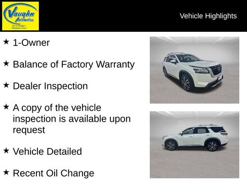 Used 2024 Nissan Pathfinder Platinum image 2