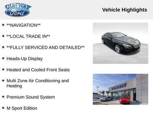 Used 2016 BMW 650i Gran Coupe 650i Gran Coupe image 8