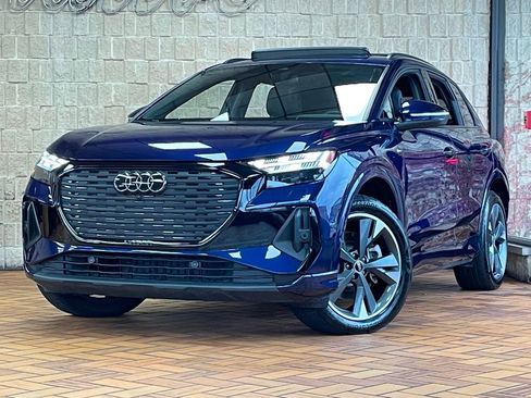 Used 2023 Audi Q4 e-tron Prestige w/ Black Optic Package image 2