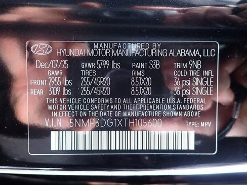 New 2026 Hyundai Santa Fe Limited AWD/4WD image 19