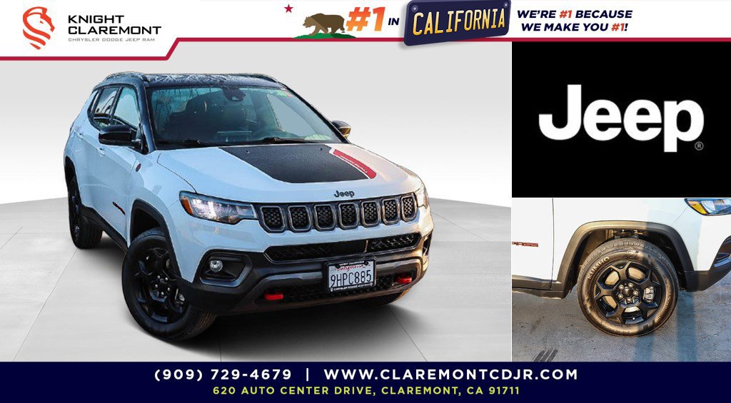 Used 2023 Jeep Compass Trailhawk AWD/4WD 360° Tour