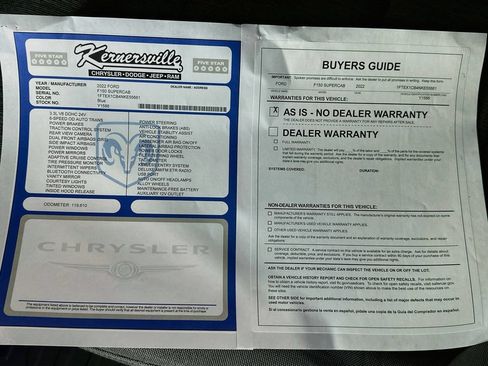 Used 2022 Ford F150 XL w/ Equipment Group 101A High RWD image 35