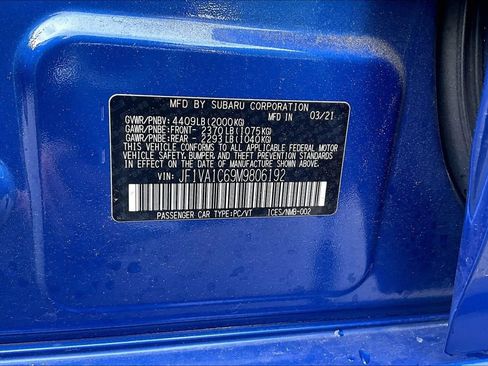 Used 2021 Subaru WRX Premium w/ Popular Package #3 (IZT) AWD/4WD image 19