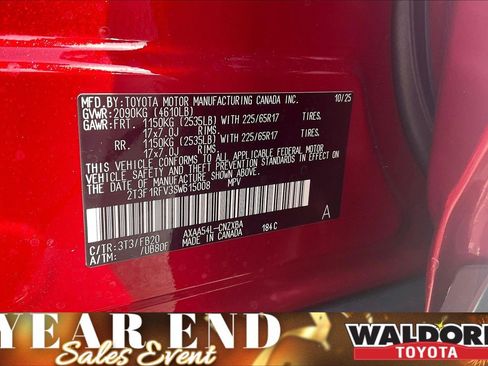 New 2025 Toyota RAV4 LE image 17