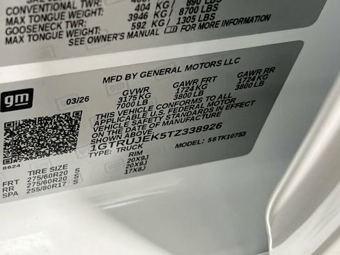 New 2026 GMC Sierra 1500 Elevation AWD/4WD image 25