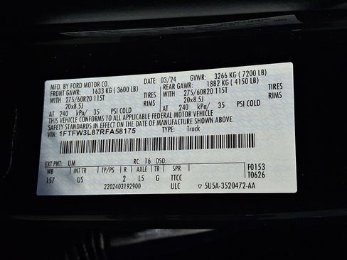 Certified 2024 Ford F150 XLT w/ Equipment Group 302A MID AWD/4WD image 27