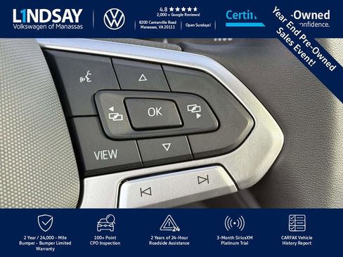 Certified 2024 Volkswagen Jetta SE w/ Panoramic Sunroof Package image 21