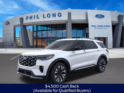 New 2026 Ford Explorer Platinum w/ LUX Leather Package