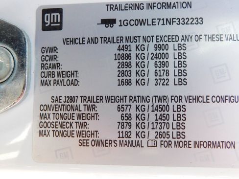 Used 2022 Chevrolet Silverado 2500 W/T w/ WT Fleet Convenience Package image 13