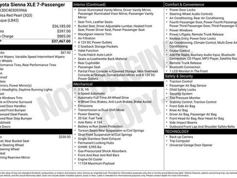 Used 2014 Toyota Sienna XLE image 10