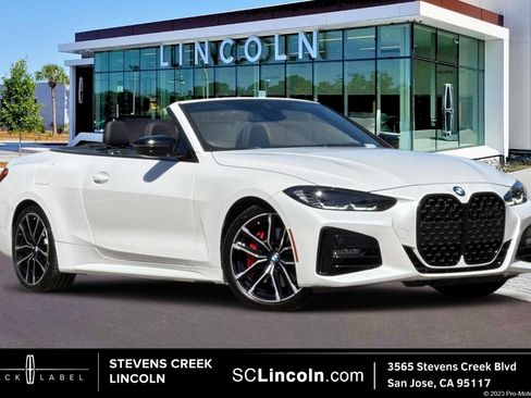 Used 2023 BMW 430i Convertible w/ M Sport Package RWD image 1