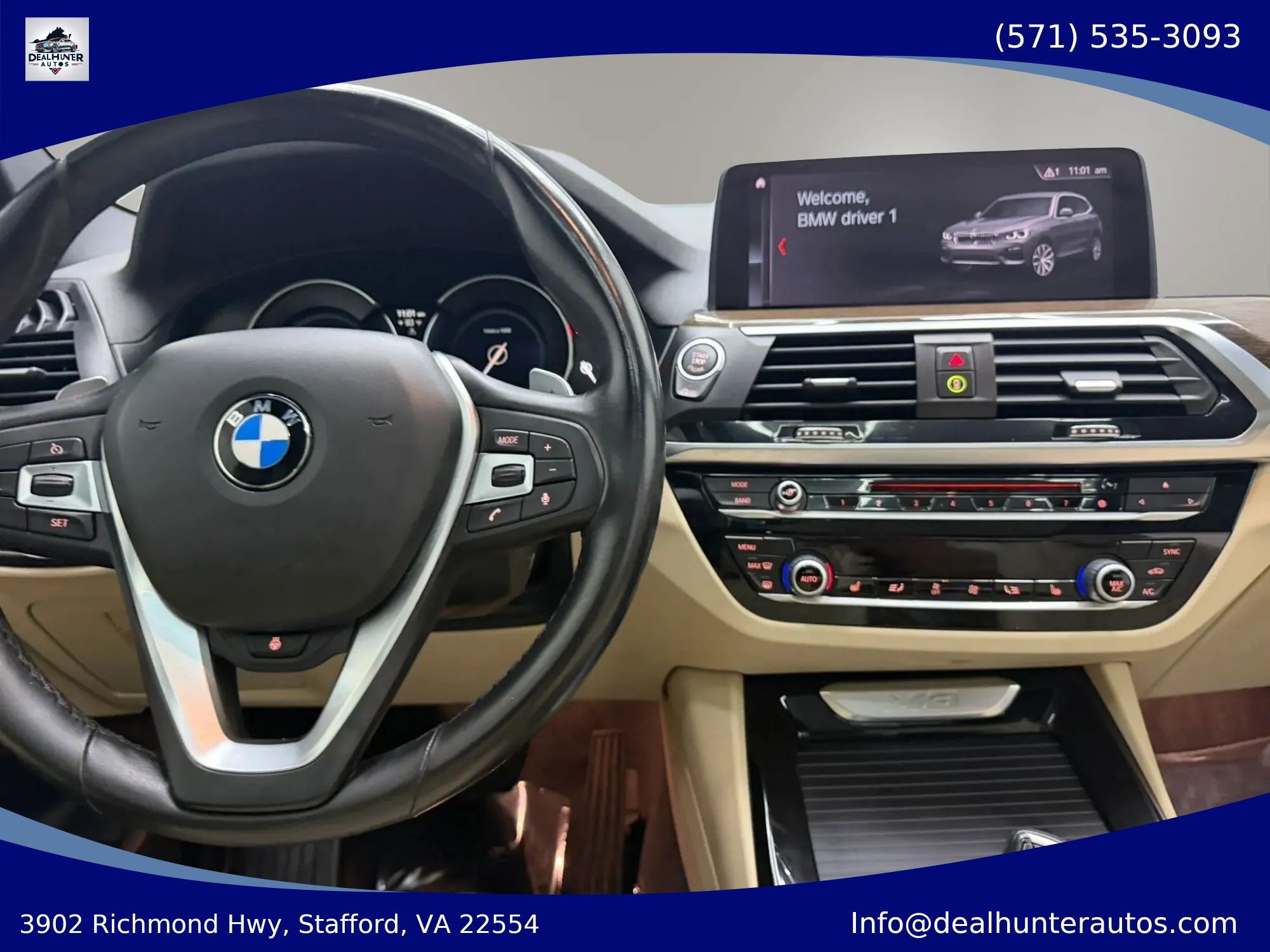 Used 2019 BMW X3 xDrive30i w/ Driving Assistance Package AWD/4WD image 29