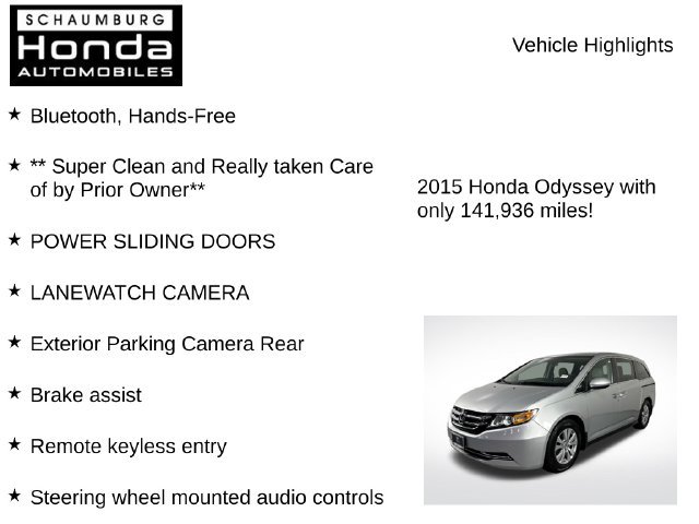 Used 2015 Honda Odyssey EX image 7