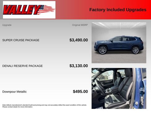 Used 2024 GMC Acadia Denali w/ Super Cruise Package AWD/4WD image 6