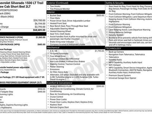 New 2026 Chevrolet Silverado 1500 LT Trail Boss AWD/4WD image 6