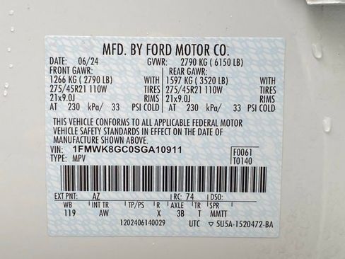 Certified 2025 Ford Explorer ST image 39
