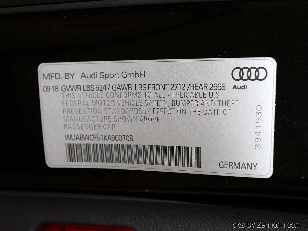 Used 2019 Audi RS 5 Sportback AWD/4WD image 44