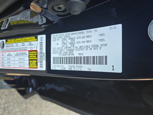 New 2026 Toyota Tundra SR5 RWD image 32
