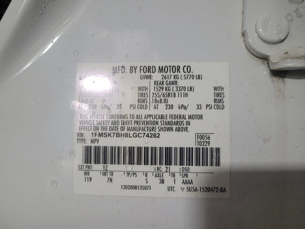 Used 2020 Ford Explorer 2WD image 33