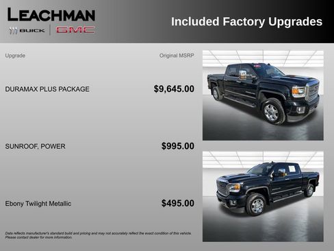 Used 2019 GMC Sierra 3500 Denali w/ Duramax Plus Package image 11