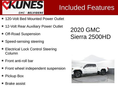 Used 2020 GMC Sierra 2500 AT4 w/ AT4 Premium Package AWD/4WD image 3