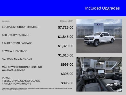 New 2025 Ford F150 Lariat w/ Equipment Group 502A High image 7