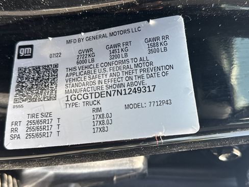 Used 2022 Chevrolet Colorado Z71 AWD/4WD image 41
