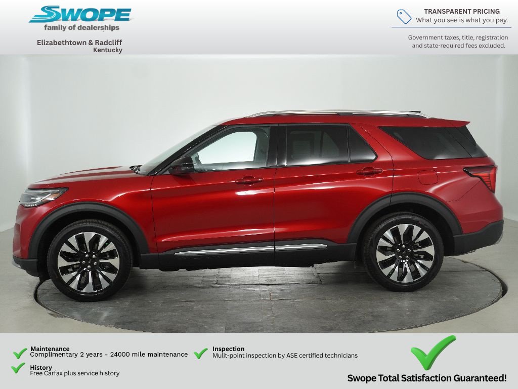 New 2026 Ford Explorer Platinum w/ LUX Leather Package AWD/4WD image 9