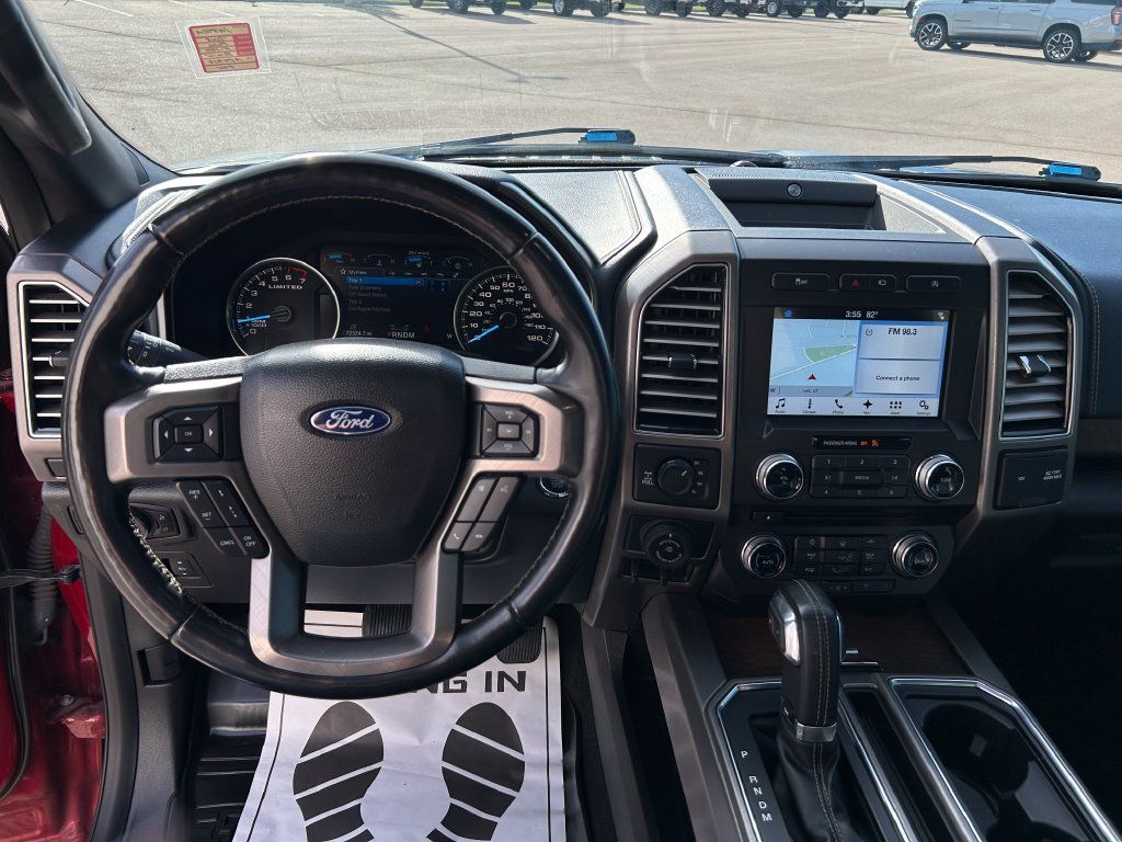 Used 2018 Ford F150 Limited w/ Trailer Tow Package AWD/4WD image 11